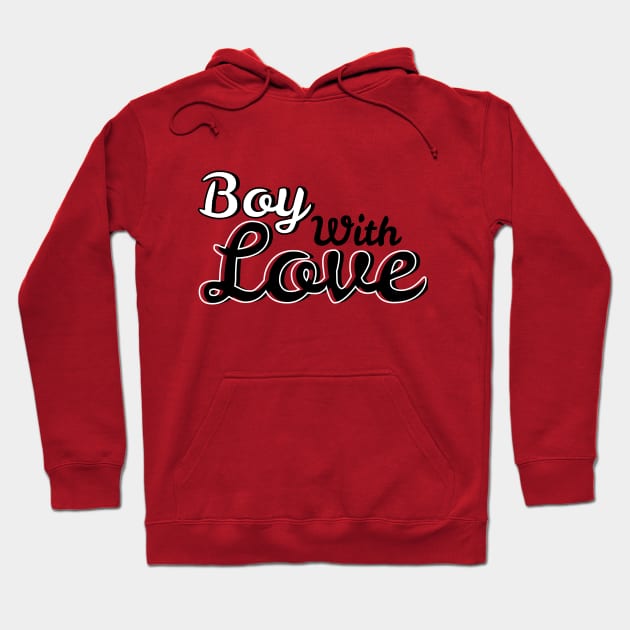 Boy With Love Hoodie by Marija154